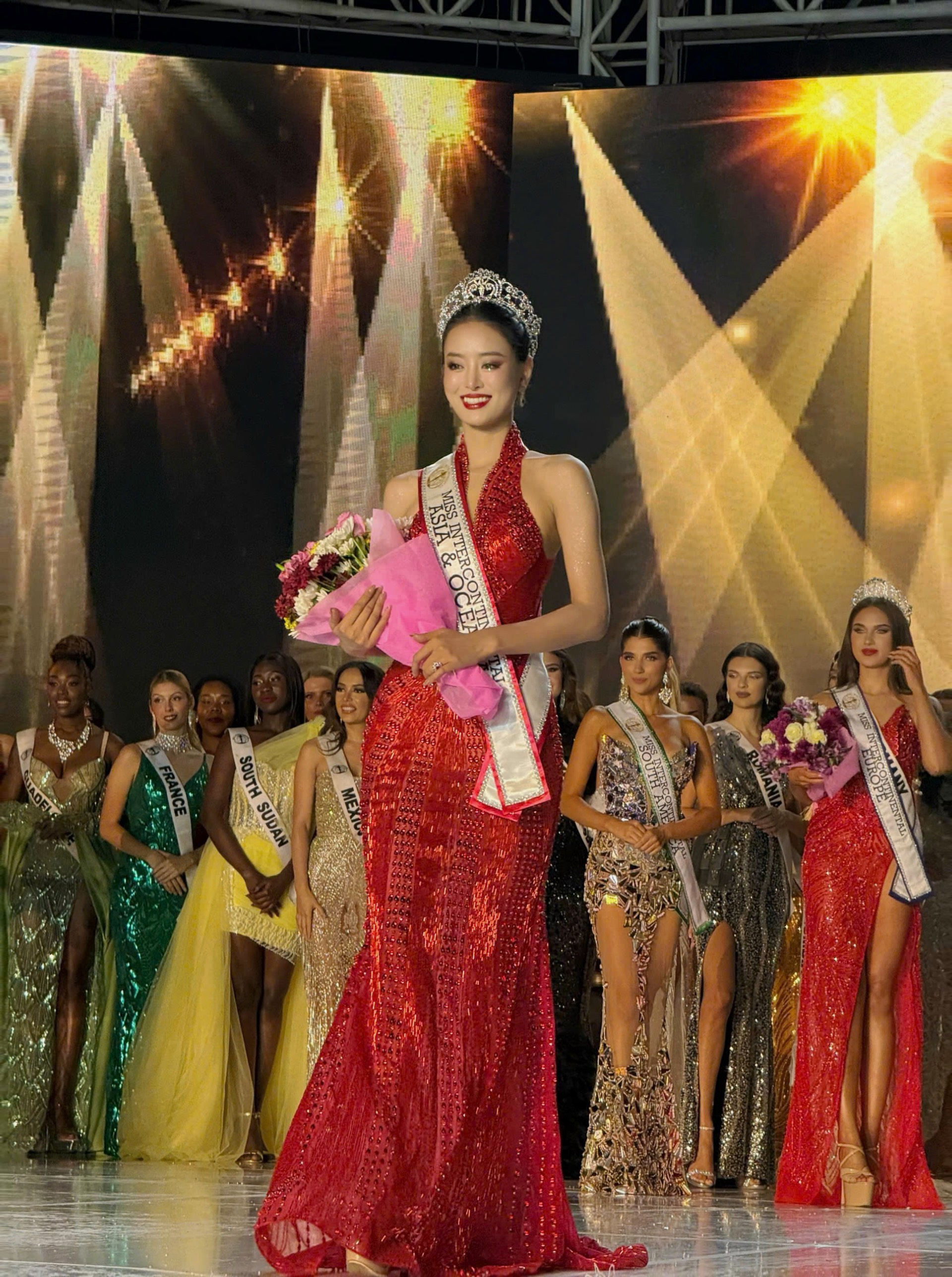 Kết quả chung kết Miss Intercontinental 2024: Puerto Rico đăng quang, Bùi Khánh Linh là Á hậu 3 - Ảnh 3.