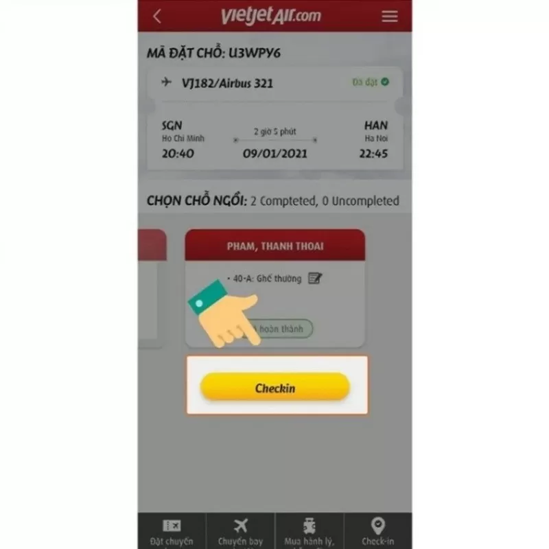 Bật mí cách check in online Vietjet nhanh chóng và tiện lợi