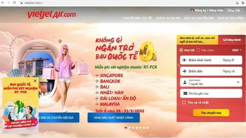 Bật mí cách check in online Vietjet nhanh chóng và tiện lợi