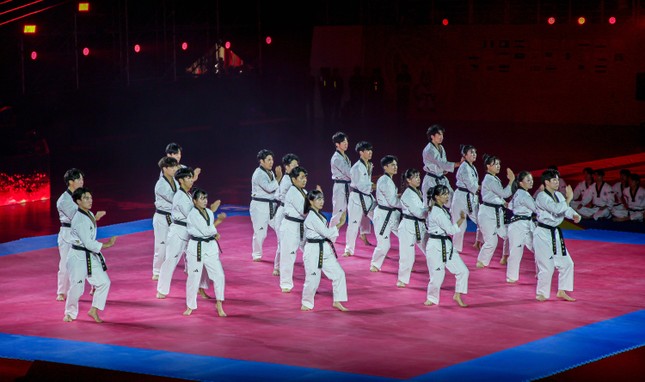 Ấn tượng lễ khai mạc giải Taekwondo Cảnh sát châu Á ảnh 7