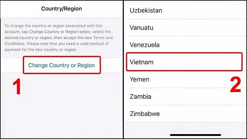 Đổi vùng App Store về Việt Nam an toàn và nhanh chóng