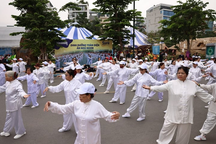 Ấn tượng chương trình Ngày hội rèn luyện sức khỏe người cao tuổi Hà Nội 2024 - 3