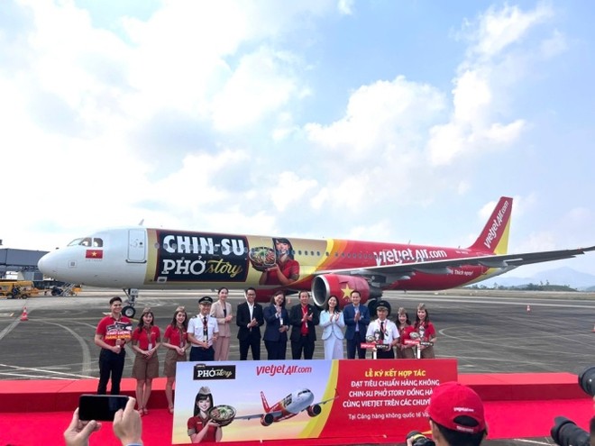 Masan Consumer và Vietjet hợp tác đưa CHIN-SU Phở Story ra thế giới