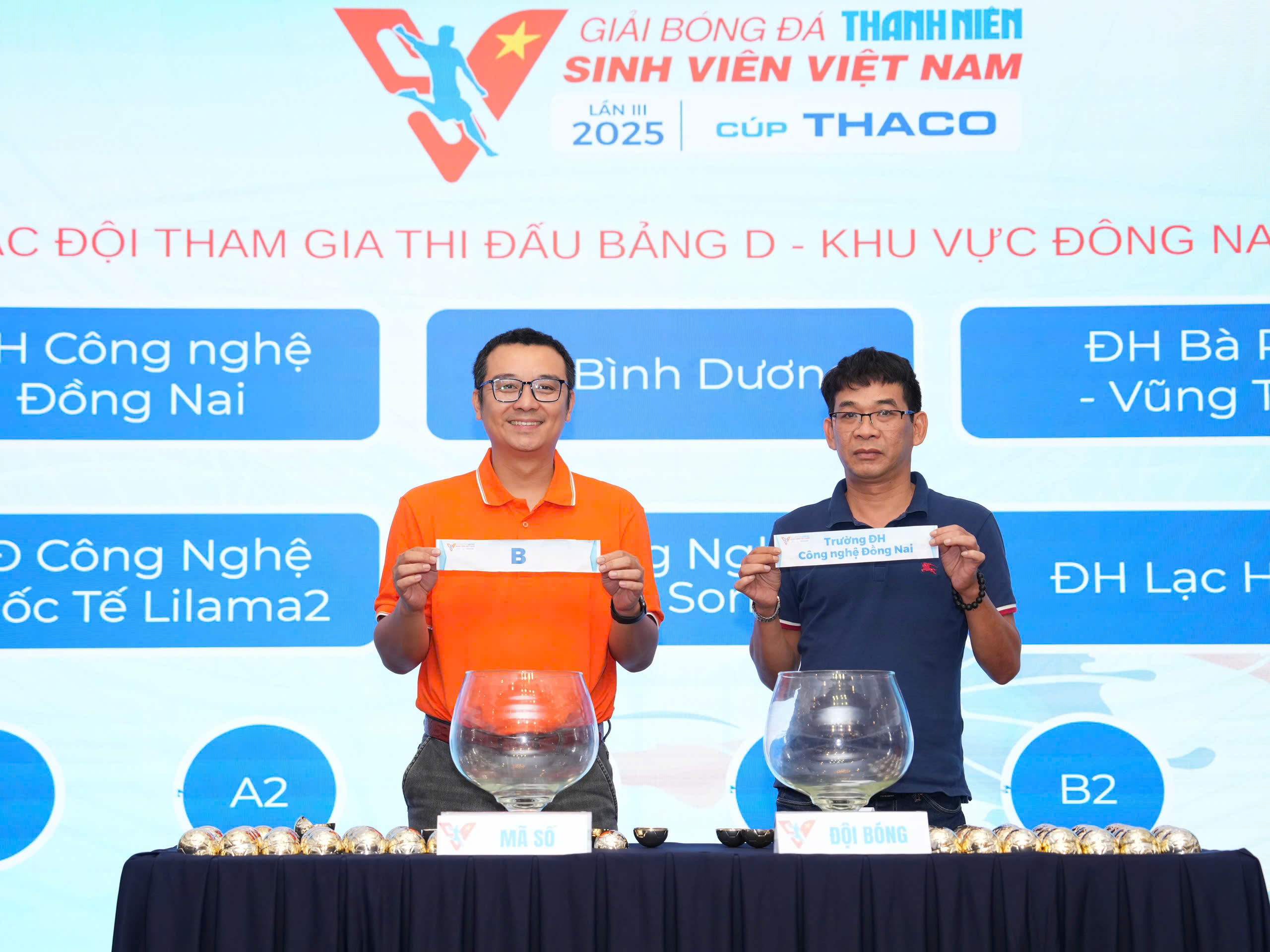 Kết quả bốc thăm chia bảng giải TNSV THACO Cup 2025: Hấp dẫn ngay từ vòng loại- Ảnh 6.