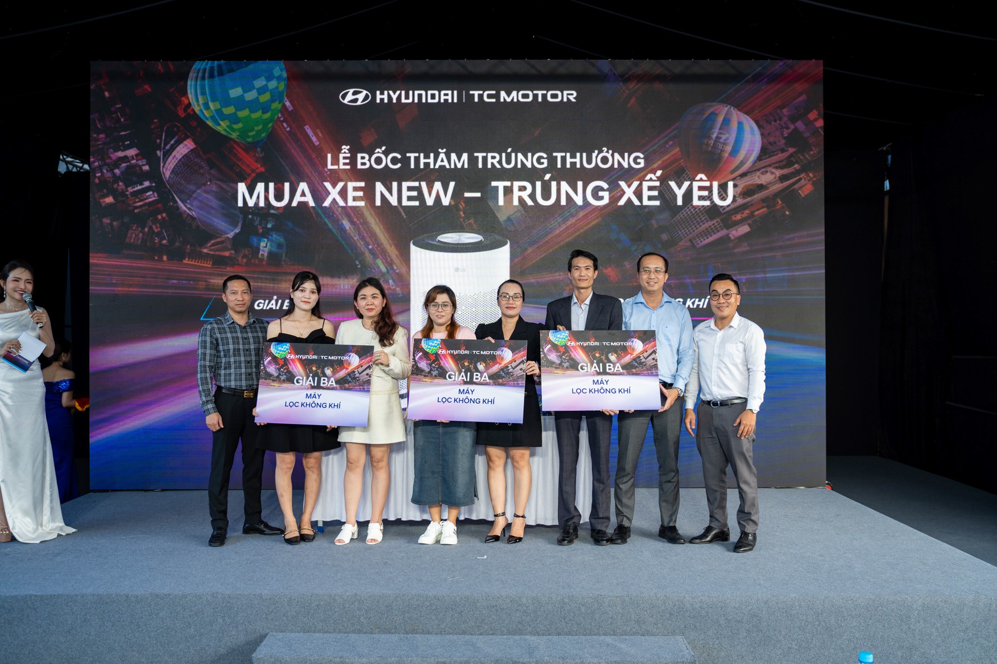 Hyundai Thành Công công bố kết quả chương trình bốc thăm trúng thưởng “Mua xe new – Trúng xế yêu”