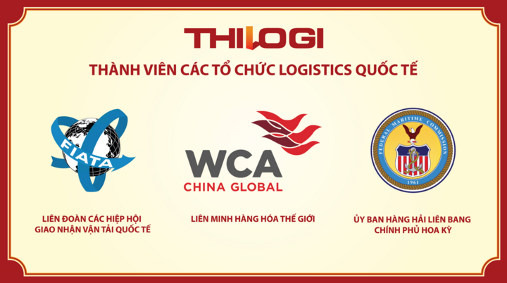 THILOGI hiện là thành viên của các tổ chức logistics quốc tế.