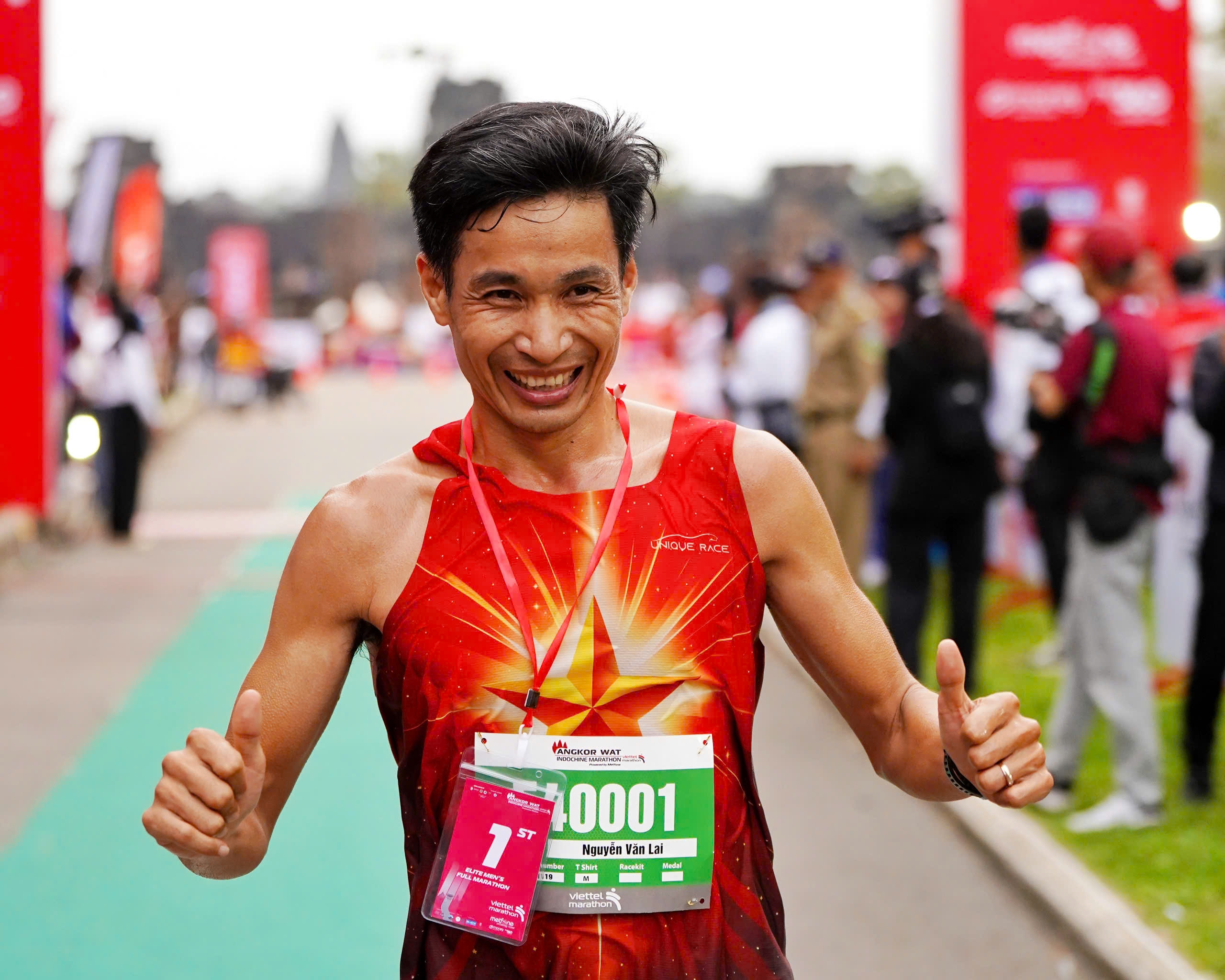 Điền kinh Việt Nam thắng lớn ở giải Viettel Marathon 2024 chặng Angkor Wat- Ảnh 2.