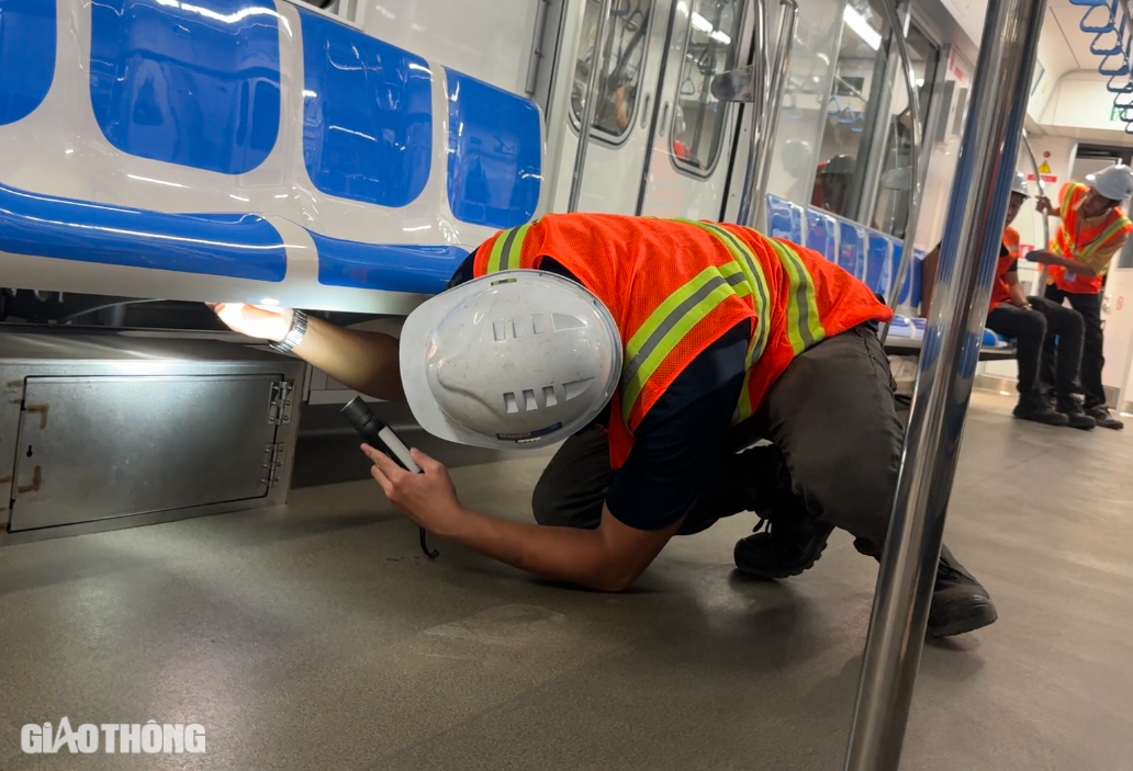 Khám phá hậu trường chăm sóc, bảo dưỡng các đoàn tàu metro số 1- Ảnh 13.