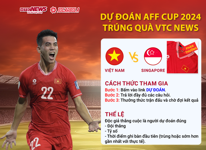 Cách tham gia dự đoán AFF Cup 2024 trên VTC News