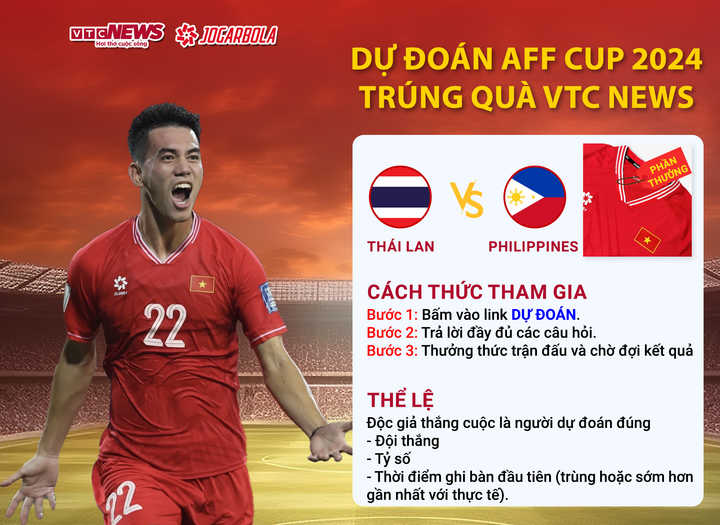 Cách tham gia dự đoán AFF Cup 2024 trên VTC News