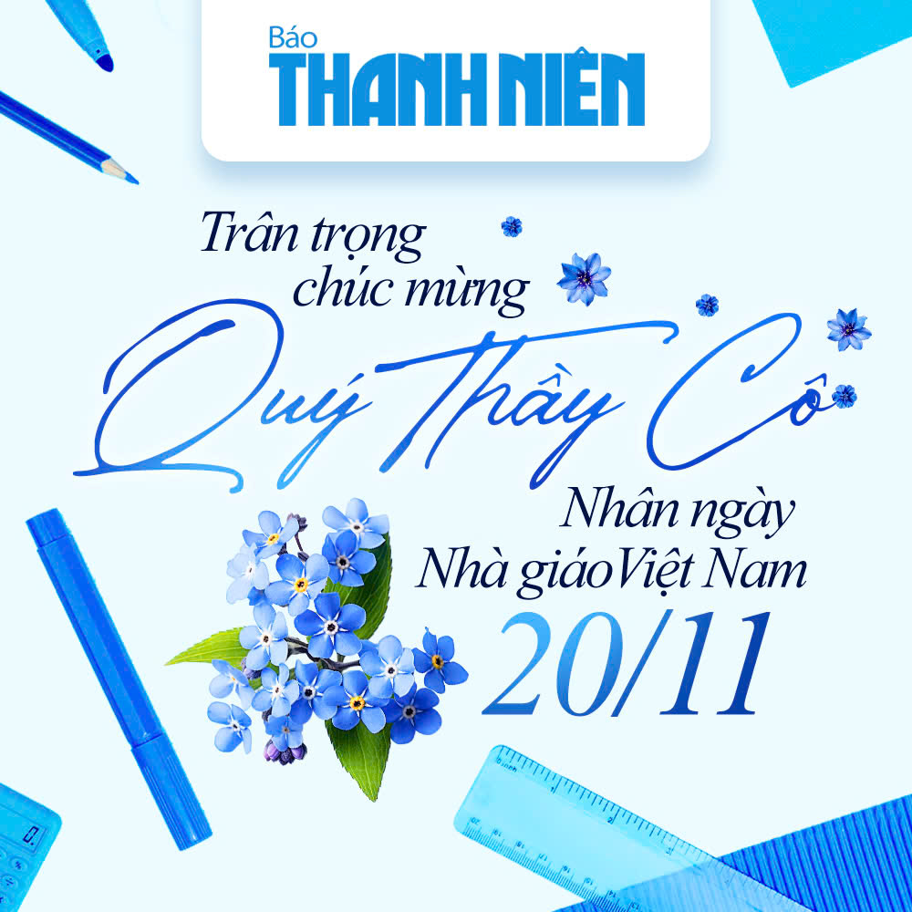 Báo Thanh Niên trân trọng chúc mừng và tri ân các nhà giáo- Ảnh 1.