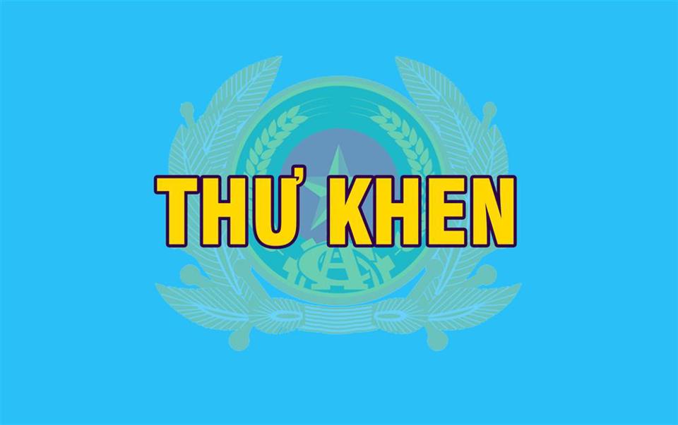 Lãnh đạo Bộ Công an gửi Thư khen Công an tỉnh Thái Bình.