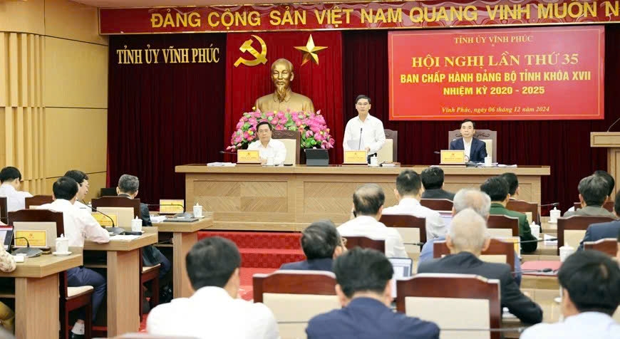 Vĩnh Phúc: Chủ động lên phương án sáp nhập các cơ quan, đơn vị tinh gọn, hiệu quả- Ảnh 1.