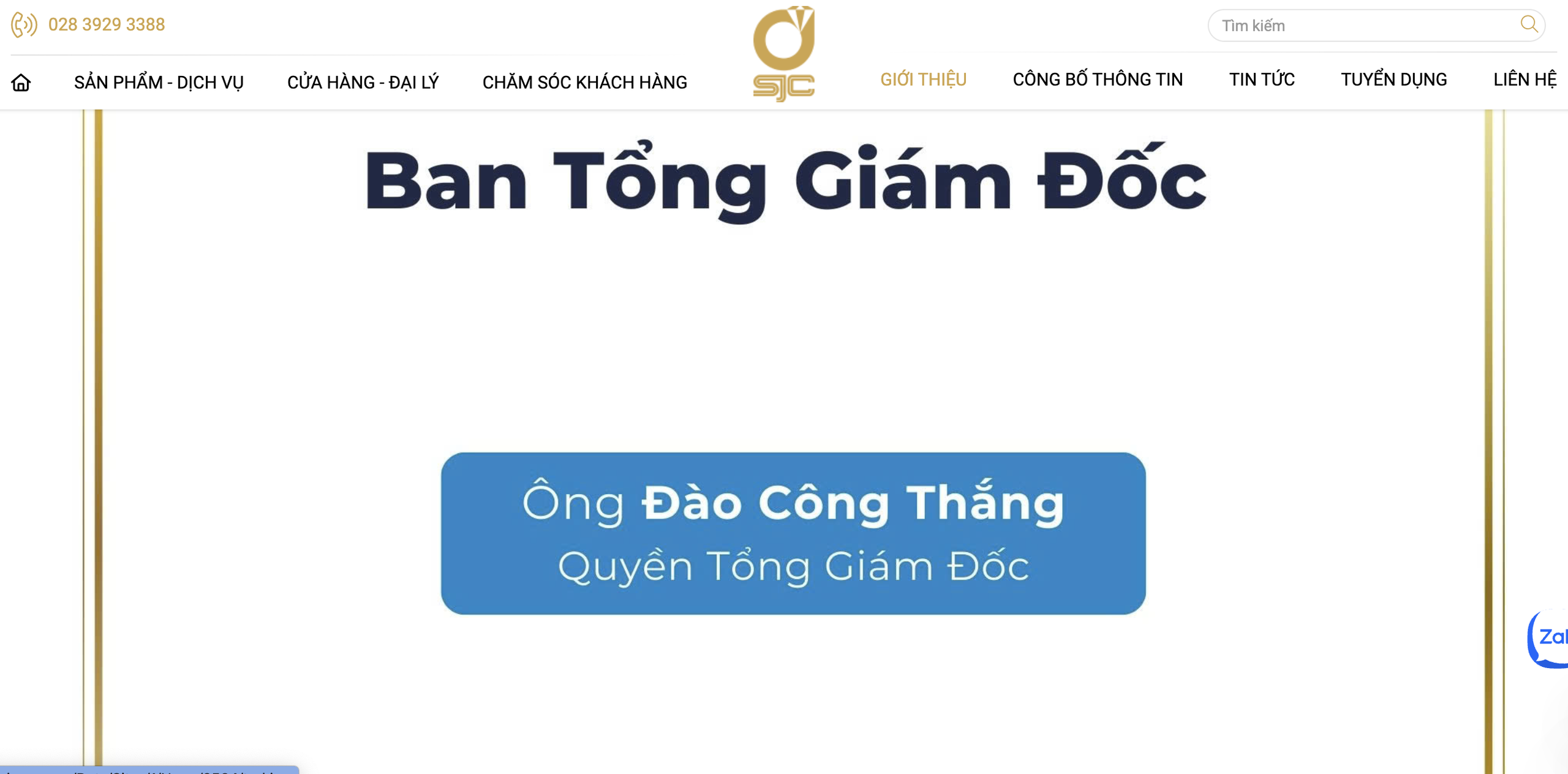 Công ty Vàng bạc Đá quý Sài Gòn có quyền tổng giám đốc- Ảnh 1.