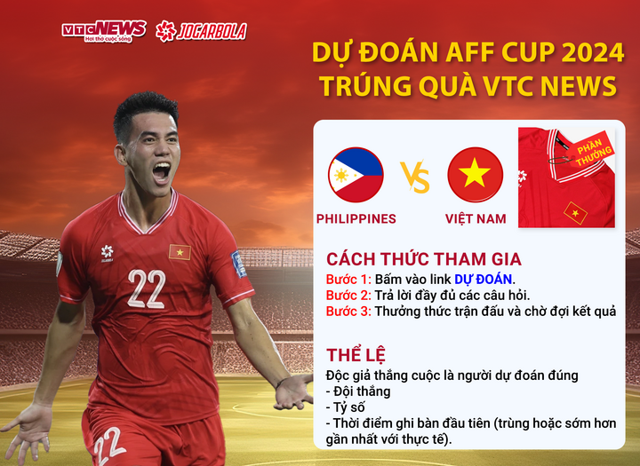 Cách tham gia dự đoán AFF Cup 2024 trên VTC News