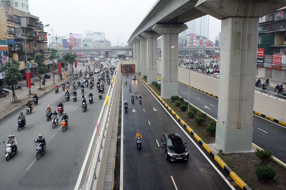 Phát triển không gian đô thị cần kết hợp chặt chẽ với việc sử dụng an toàn và hiệu quả không gian ngầm. Ảnh: Hải Linh