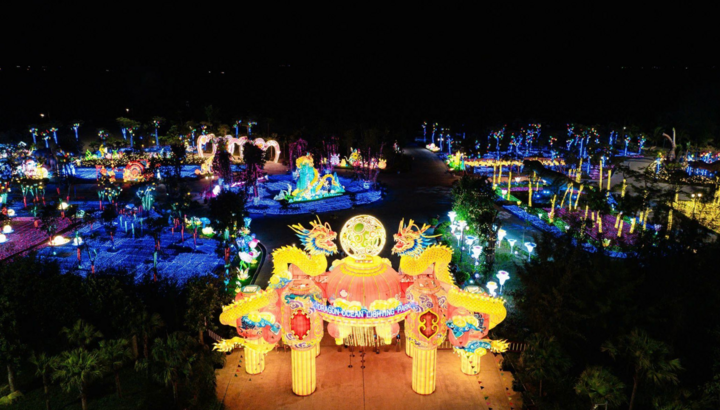 Dragon Ocean Lighting Park đã sẵn sàng với một diện mạo hoàn toàn mới cùng những câu chuyện mới đầy thú vị. (Nguồn: Dragon Ocean Đồ Sơn)