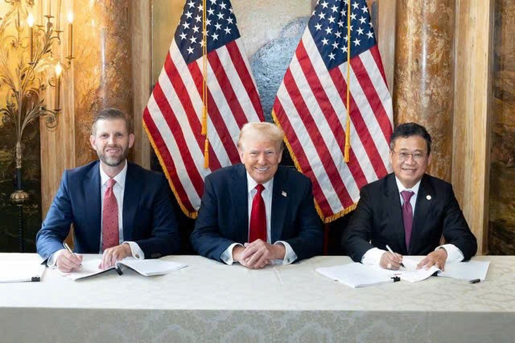 Ông Trump đắc cử, cổ phiếu đại gia Việt vừa bắt tay với Tập đoàn Trump tăng vọt - Ảnh 1.