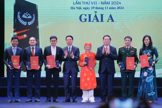 3 tác phẩm đoạt giải A Giải thưởng Sách Quốc gia 2024