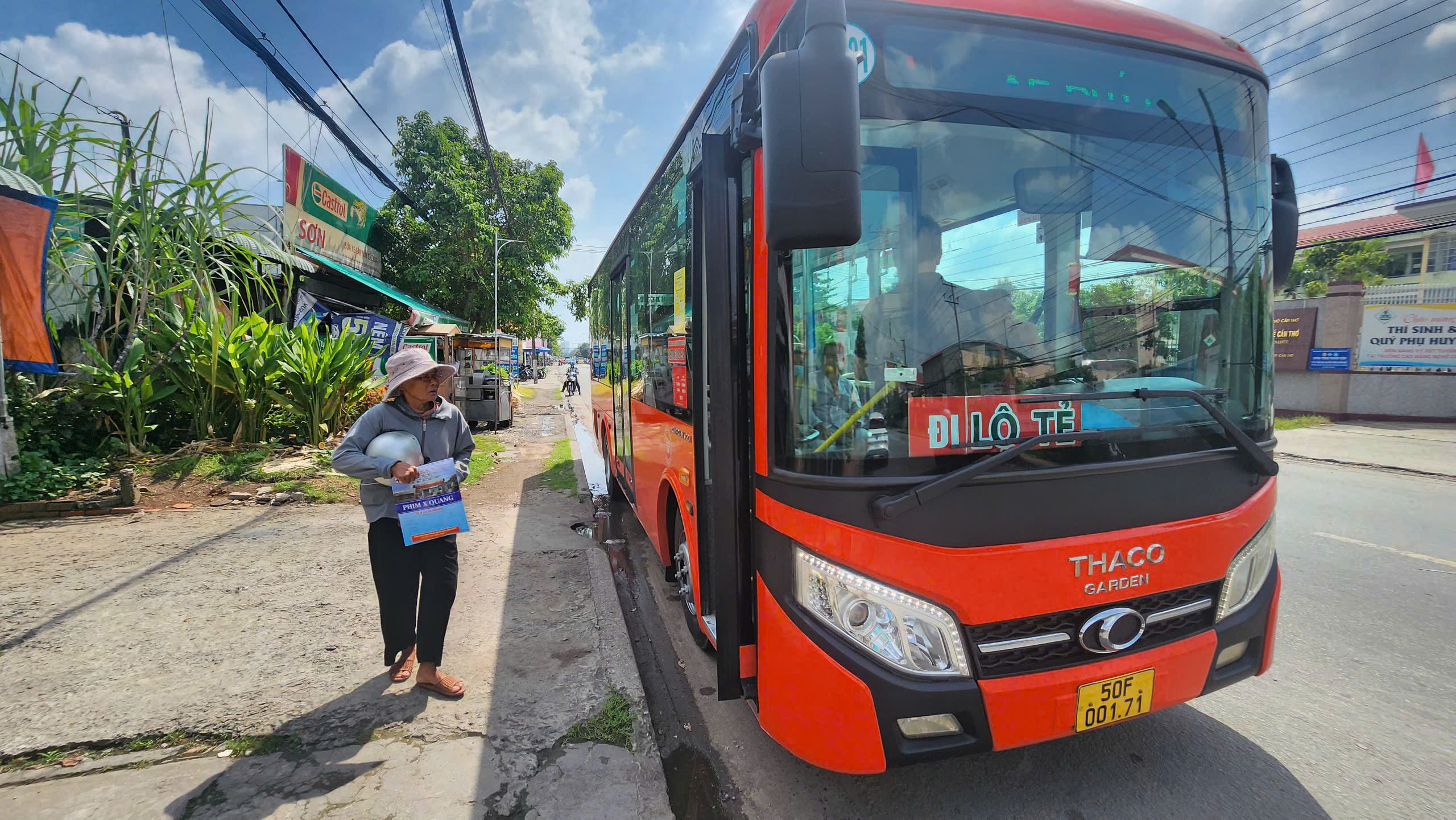 Cần Thơ: Tạm dừng hoạt động tuyến buýt số 7 phục vụ thi công sửa chữa đường tỉnh 921- Ảnh 1.