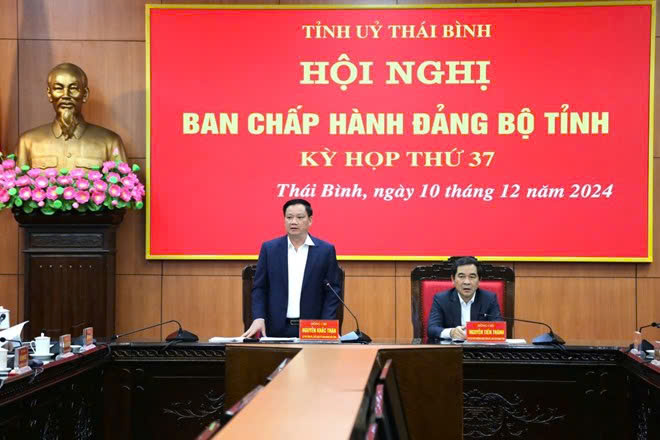 Thái Bình thống nhất phương án về sắp xếp, tinh gọn bộ máy trong hệ thống chính trị- Ảnh 1.