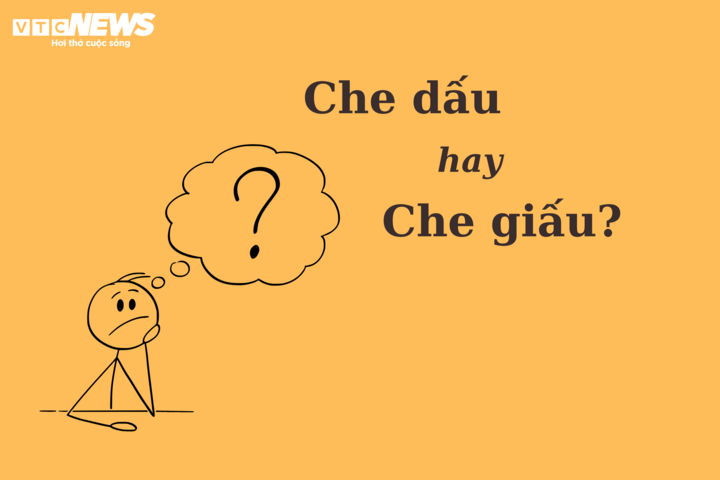 Thử thách Tiếng Việt: 'Che dấu' hay 'che giấu'? - 1