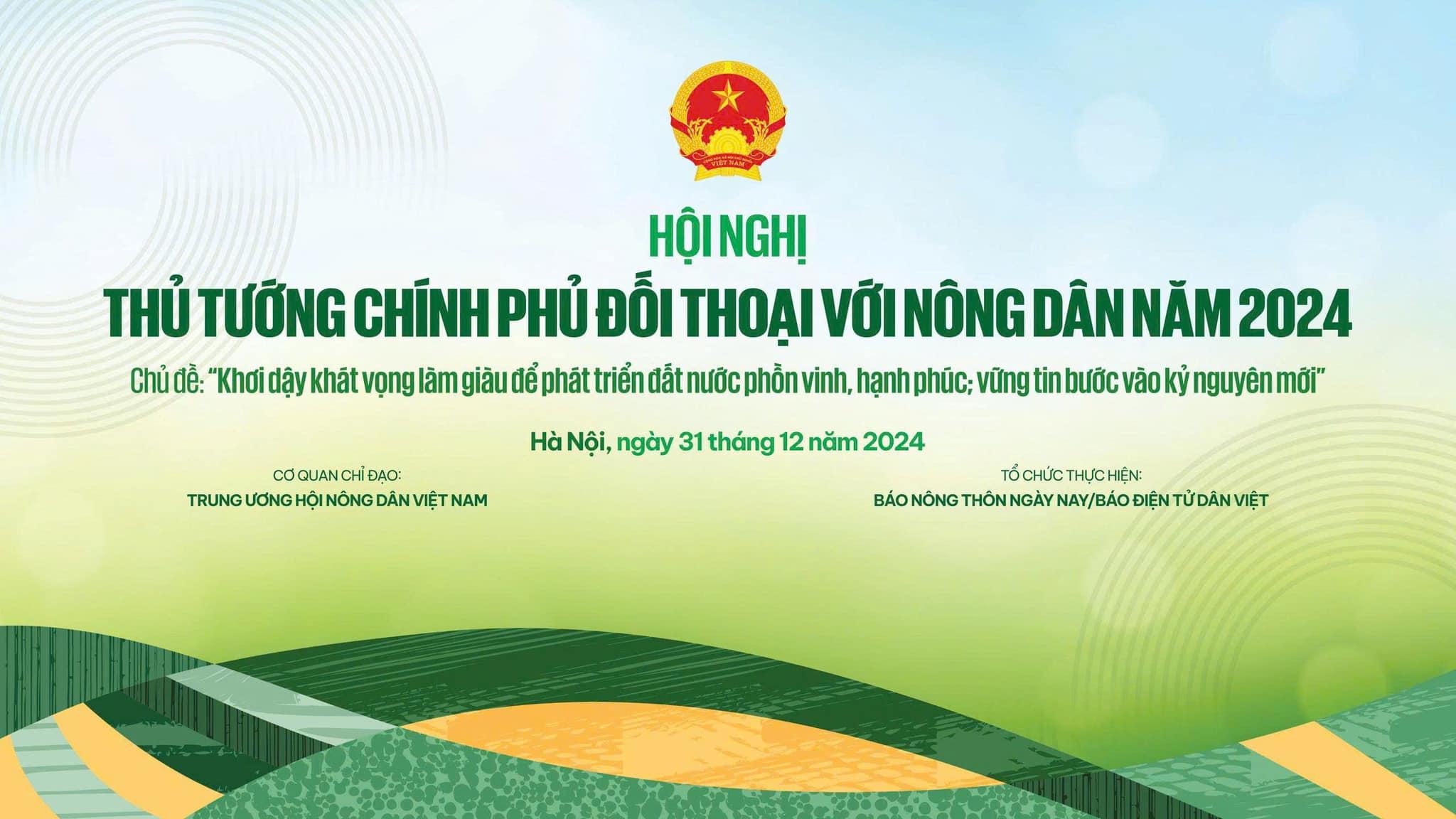 Thủ tướng Chính phủ đối thoại với nông dân năm 2024 - Ảnh 1.