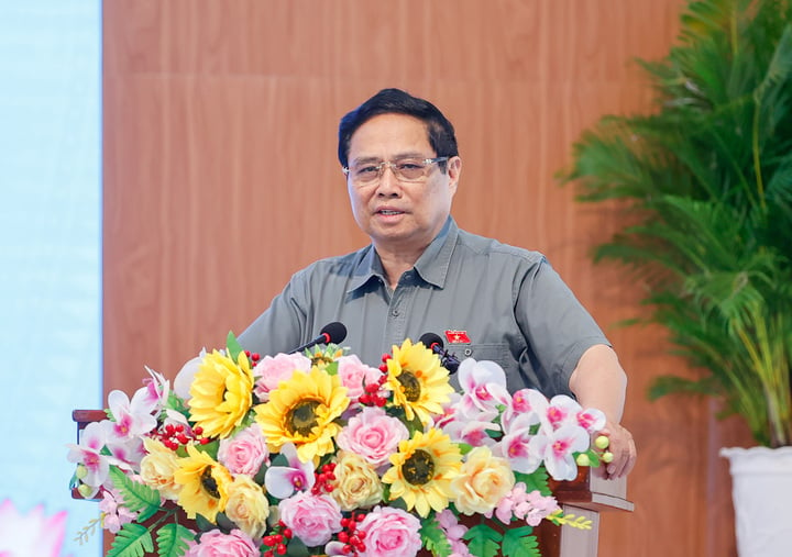 Thủ tướng Phạm Minh Chính. (Ảnh: Nhật Bắc)