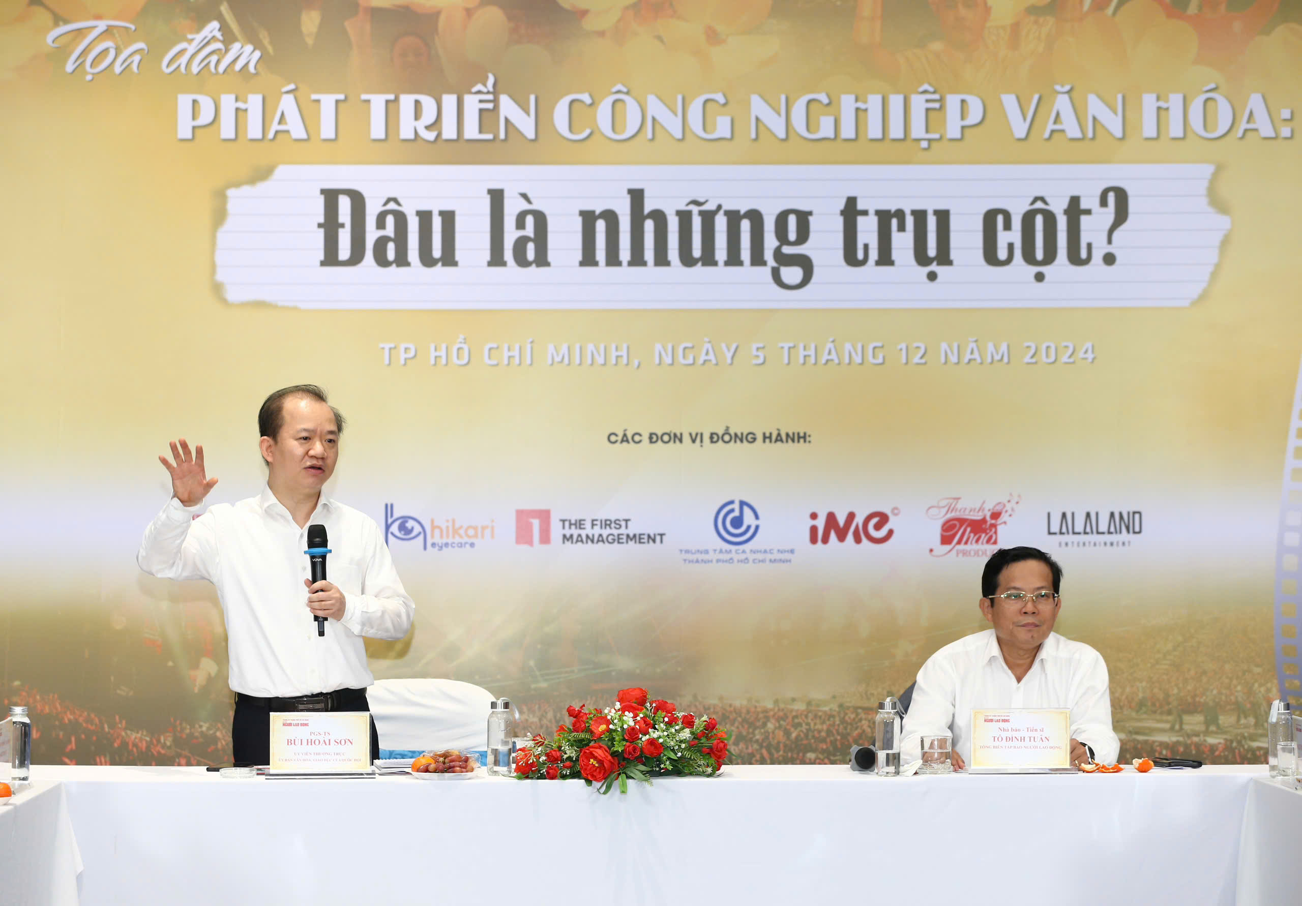 Tọa đàm “Phát triển Công nghiệp văn hóa: Đâu là những trụ cột?”: Đừng để lỡ thời cơ!- Ảnh 1.