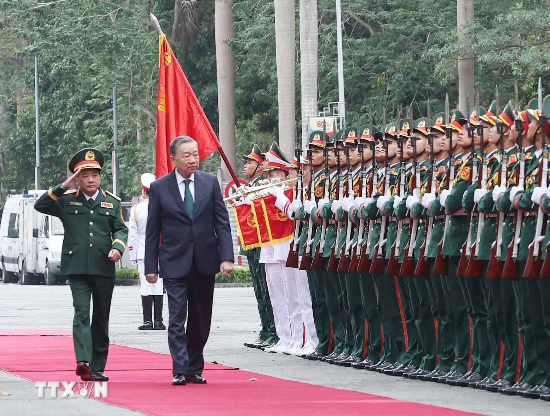 Toàn văn phát biểu của Tổng Bí thư Tô Lâm tại Lễ kỷ niệm 80 năm ngày truyền thống Tổng cục Chính trị Quân đội nhân dân Việt Nam