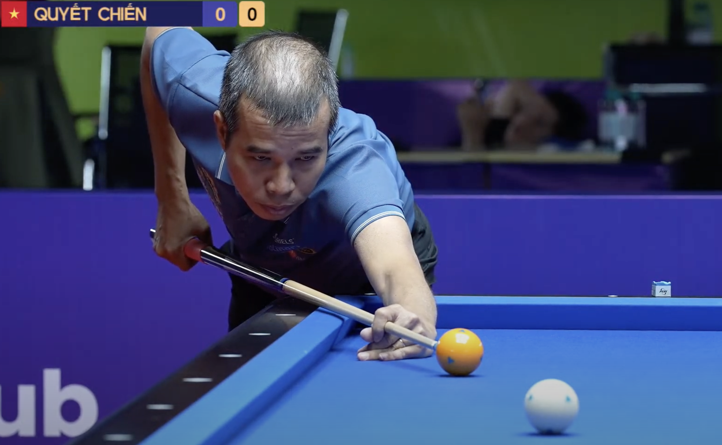 Billiards: Trần Quyết Chiến bất ngờ đánh... lộn bi, vẫn thắng thuyết phục để vào bán kết- Ảnh 1.