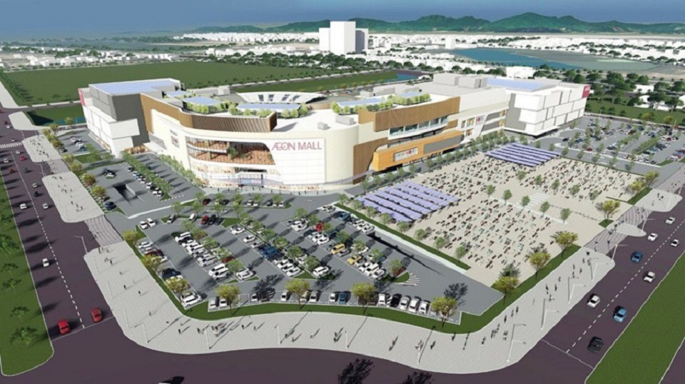 Phối cảnh Trung tâm thương mại AEON MALL Thanh Hóa.