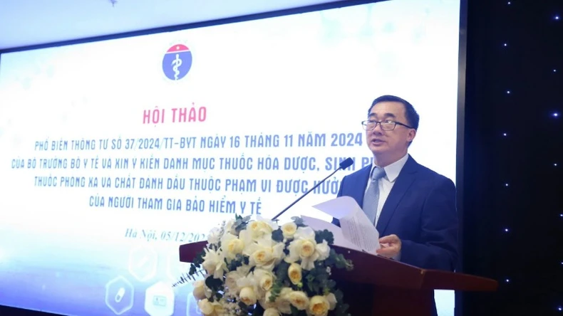 Từ ngày 1/1/2025, thêm nhiều thuốc mới được bảo hiểm y tế thanh toán ảnh 1