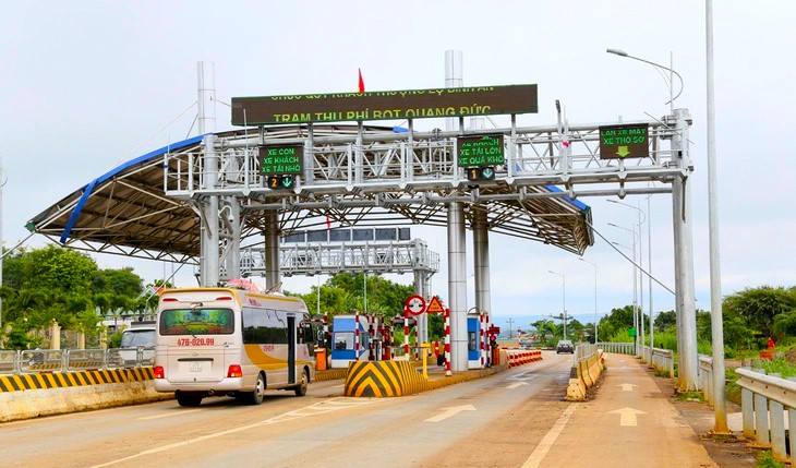 Vì sao chưa giảm giá vé vùng lân cận trạm thu phí BOT Quang Đức?- Ảnh 1.