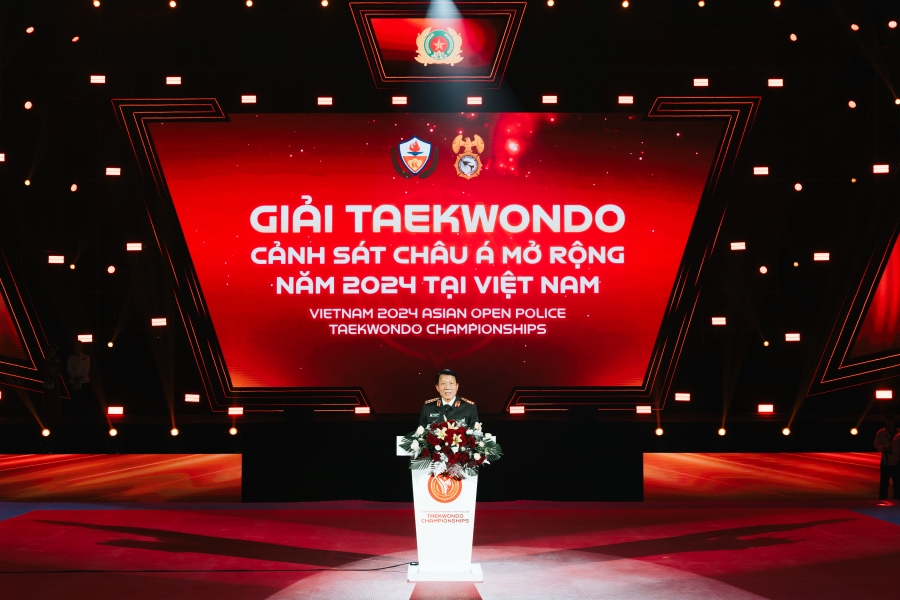 Vietcombank đồng hành cùng Giải Taekwondo Cảnh sát Châu Á mở rộng năm 2024- Ảnh 1.