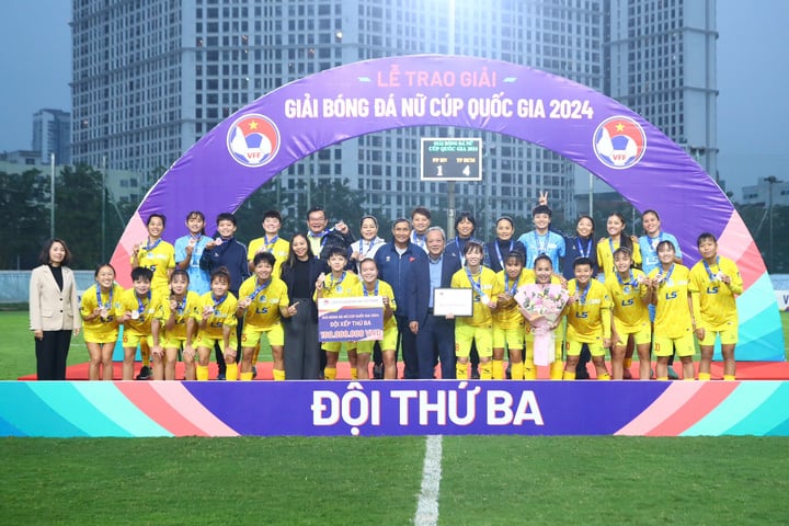 TP.HCM giành hạng Ba cúp Quốc gia nữ 2024.