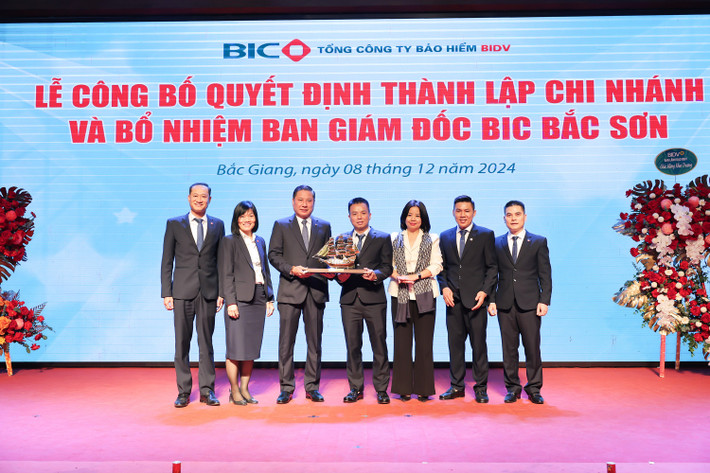 BIC ra mắt Chi nhánh BIC Bắc Sơn