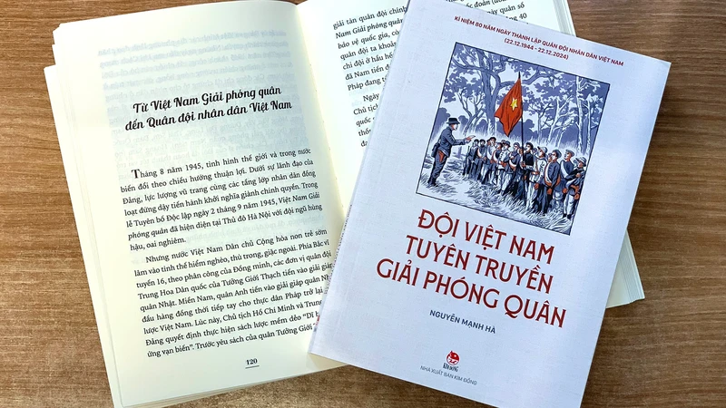 Cuốn sách “Đội Việt Nam Tuyên truyền Giải phóng quân”cuốn sách “Đội Việt Nam Tuyên truyền Giải phóng quân”.