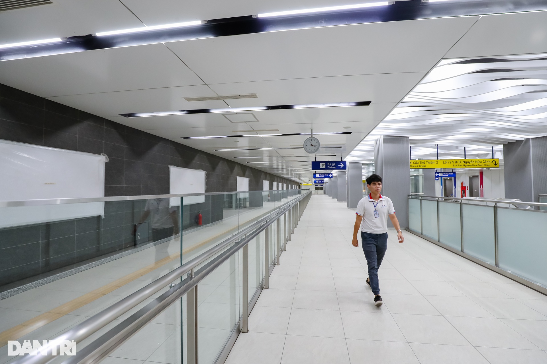 Diện mạo 3 ga ngầm của tuyến metro số 1 trước ngày khai thác - 12