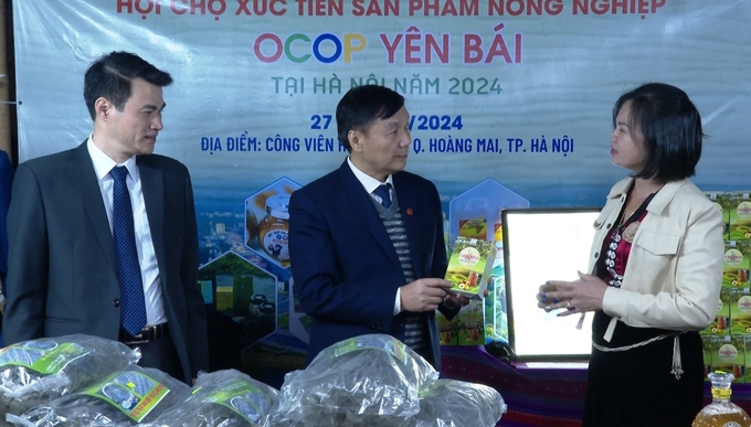 Hội chợ Xúc tiến nông sản, OCOP Yên Bái tại Hà Nội