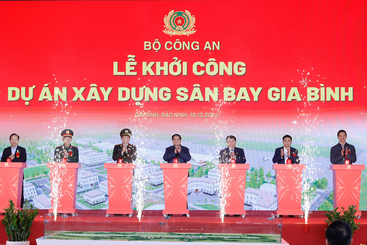 Khởi công xây dựng sân bay Gia Bình của lực lượng công an - Ảnh 3.