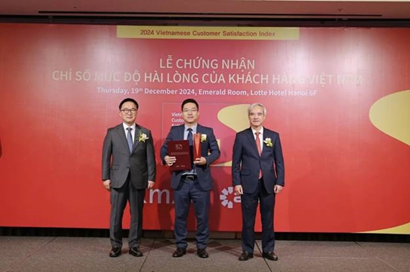 MB dẫn đầu về chỉ số hài lòng của khách hàng Việt Nam 2024 ngành ngân hàng