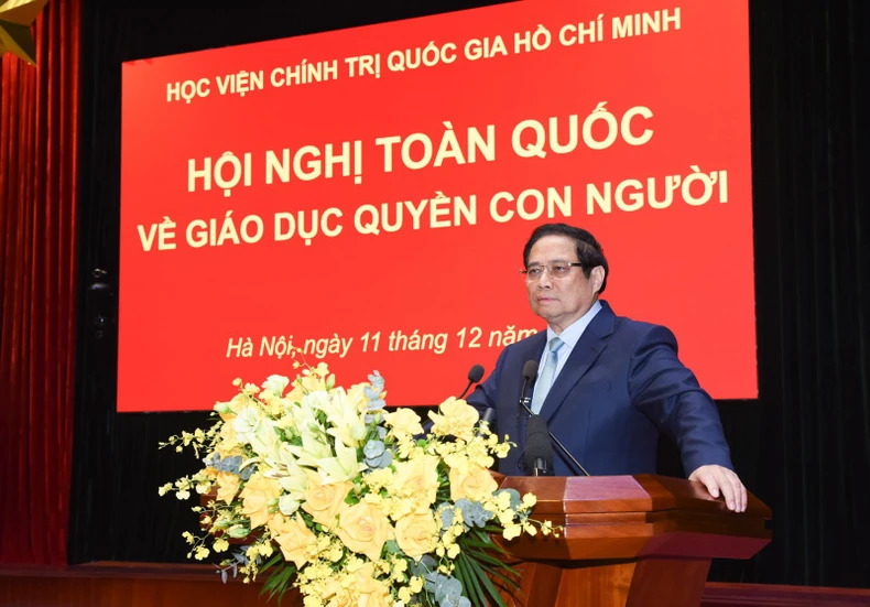 Giáo dục quyền con người là nhiệm vụ của cả hệ thống chính trị, có tính toàn dân, toàn diện, bao trùm ảnh 6