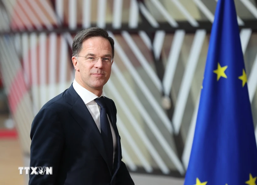 Tổng Thư ký Tổ chức Hiệp ước Bắc Đại Tây Dương (NATO) Mark Rutte. (Ảnh: AFP/TTXVN)