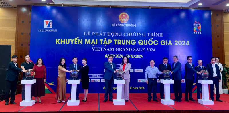 Phát động Chương trình Khuyến mại tập trung quốc gia 2024 -0