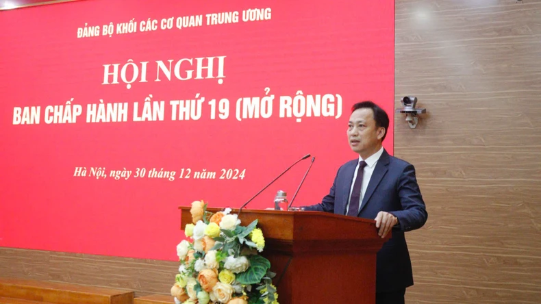 Ban Chấp hành Đảng bộ Khối các cơ quan Trung ương tổ chức hội nghị lần thứ 19 ảnh 2