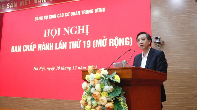 Ban Chấp hành Đảng bộ Khối các cơ quan Trung ương tổ chức hội nghị lần thứ 19 ảnh 3