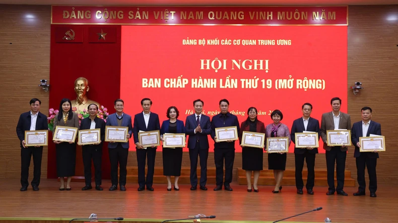 Ban Chấp hành Đảng bộ Khối các cơ quan Trung ương tổ chức hội nghị lần thứ 19 ảnh 5