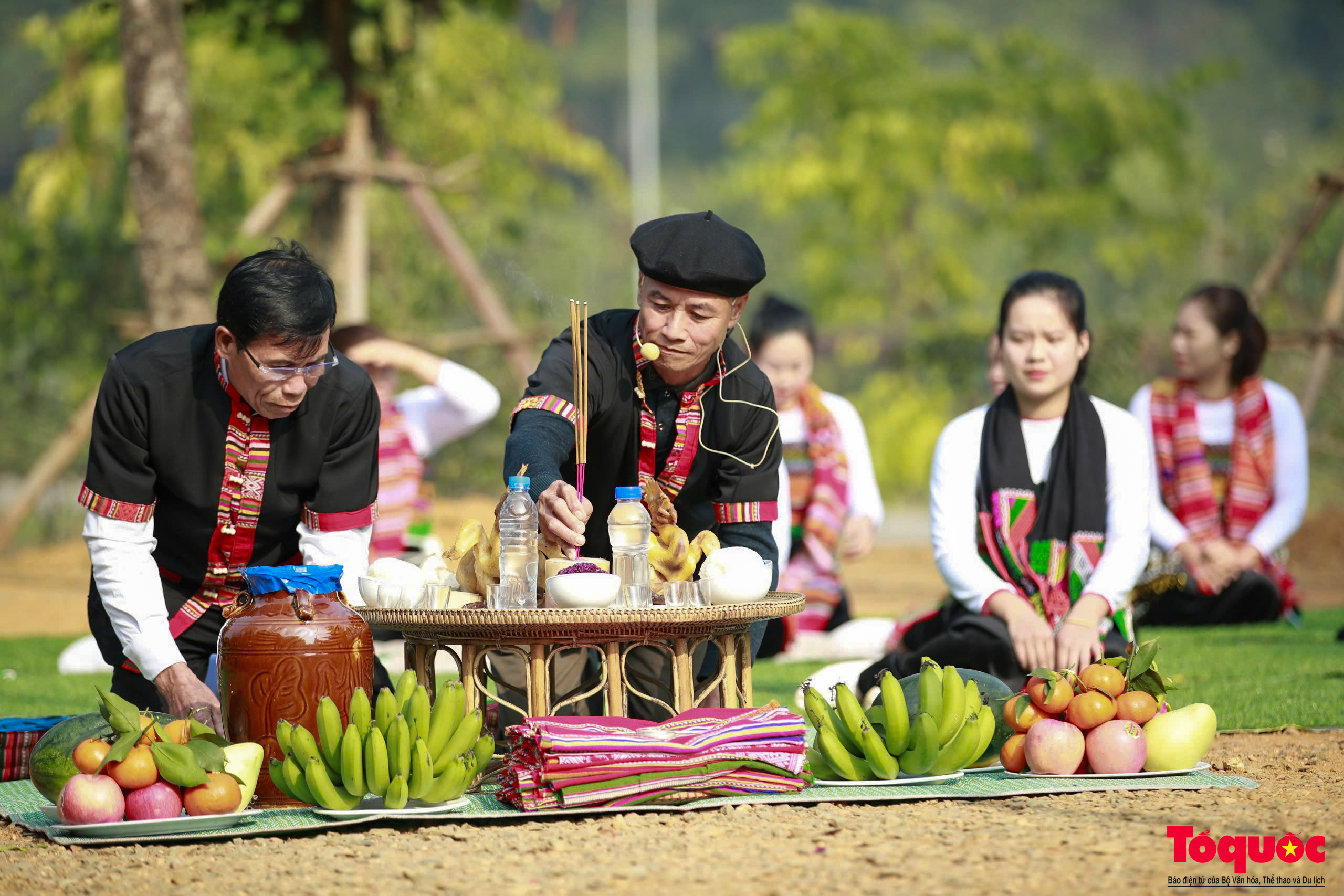 Tái hiện Lễ mừng cơm mới của dân tộc Thái ngay tại Hà Nội - Ảnh 6.