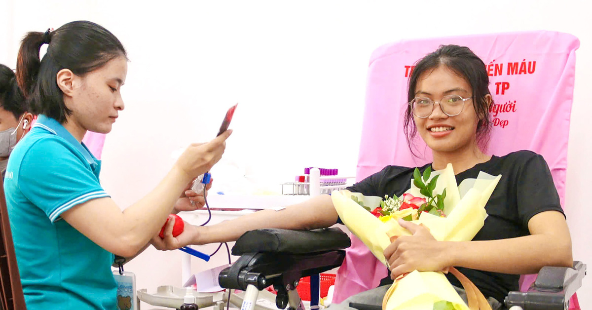 Fixed Blood Donation Point At Ho Chi Minh City National University 